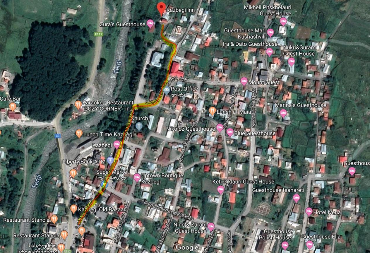 Kazbegi Inn Exteriör bild